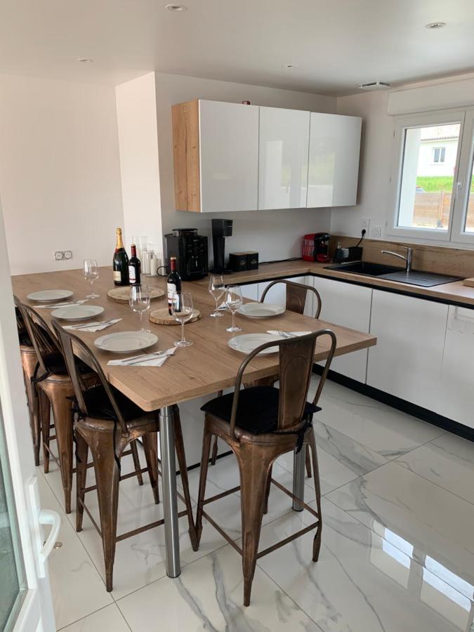 Maison Au Calme Avec Piscine Riviere-Saas-et-Gourby Eksteriør billede